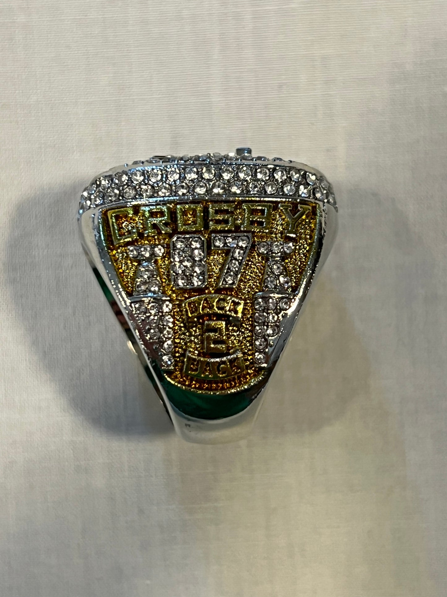 Sydney Crosby 2017 Stanley Cup Champions Replica Ring