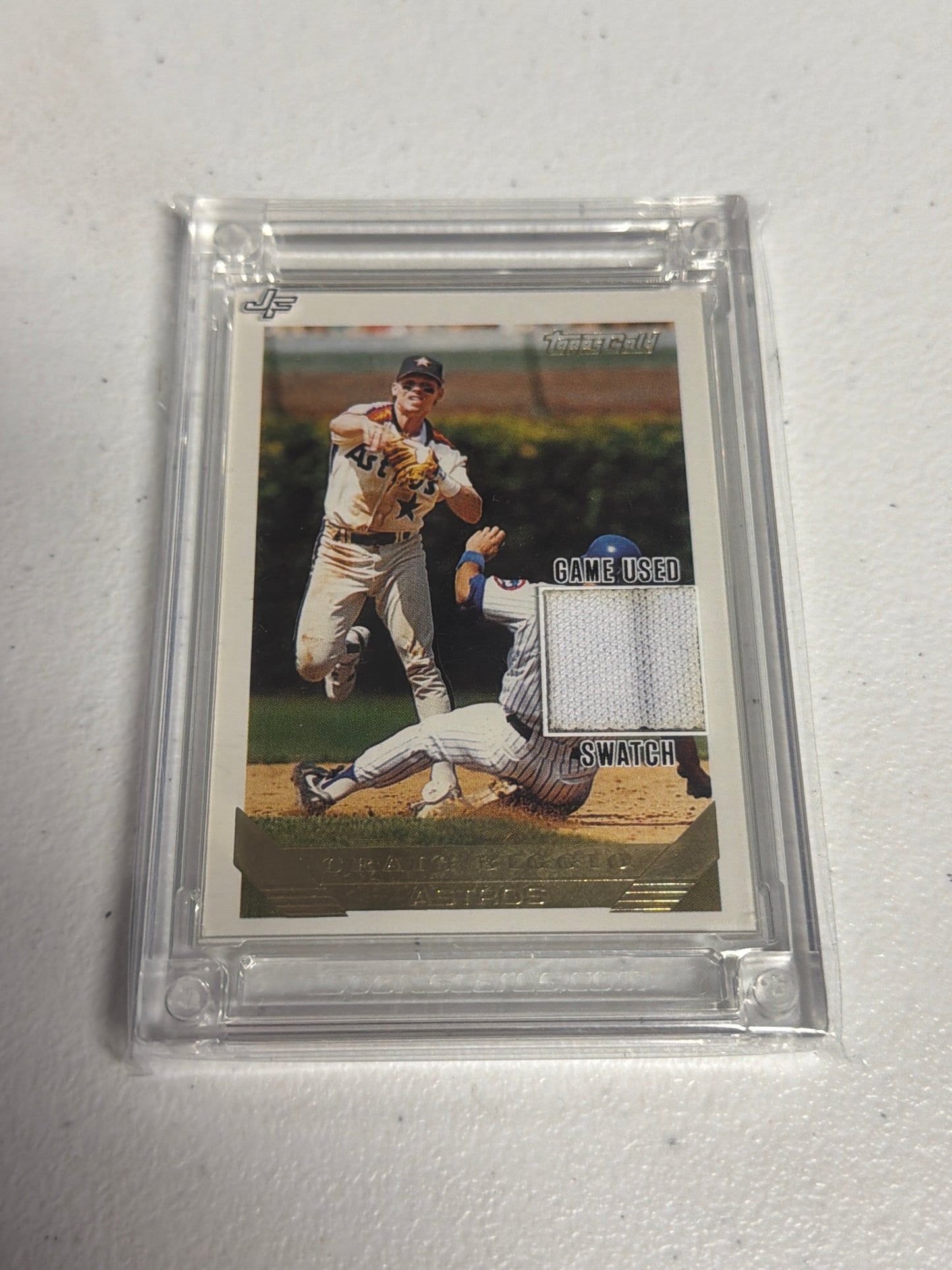 Craig Biggio Jersey Fusion Patch