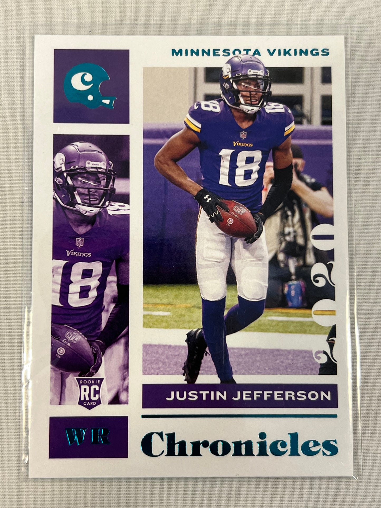 Justin Jefferson Teal Rookie