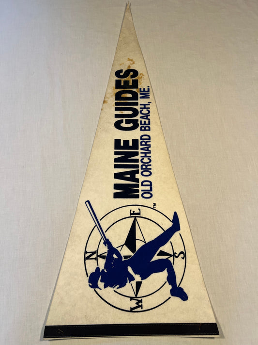 Maine Guides Vintage Pennant