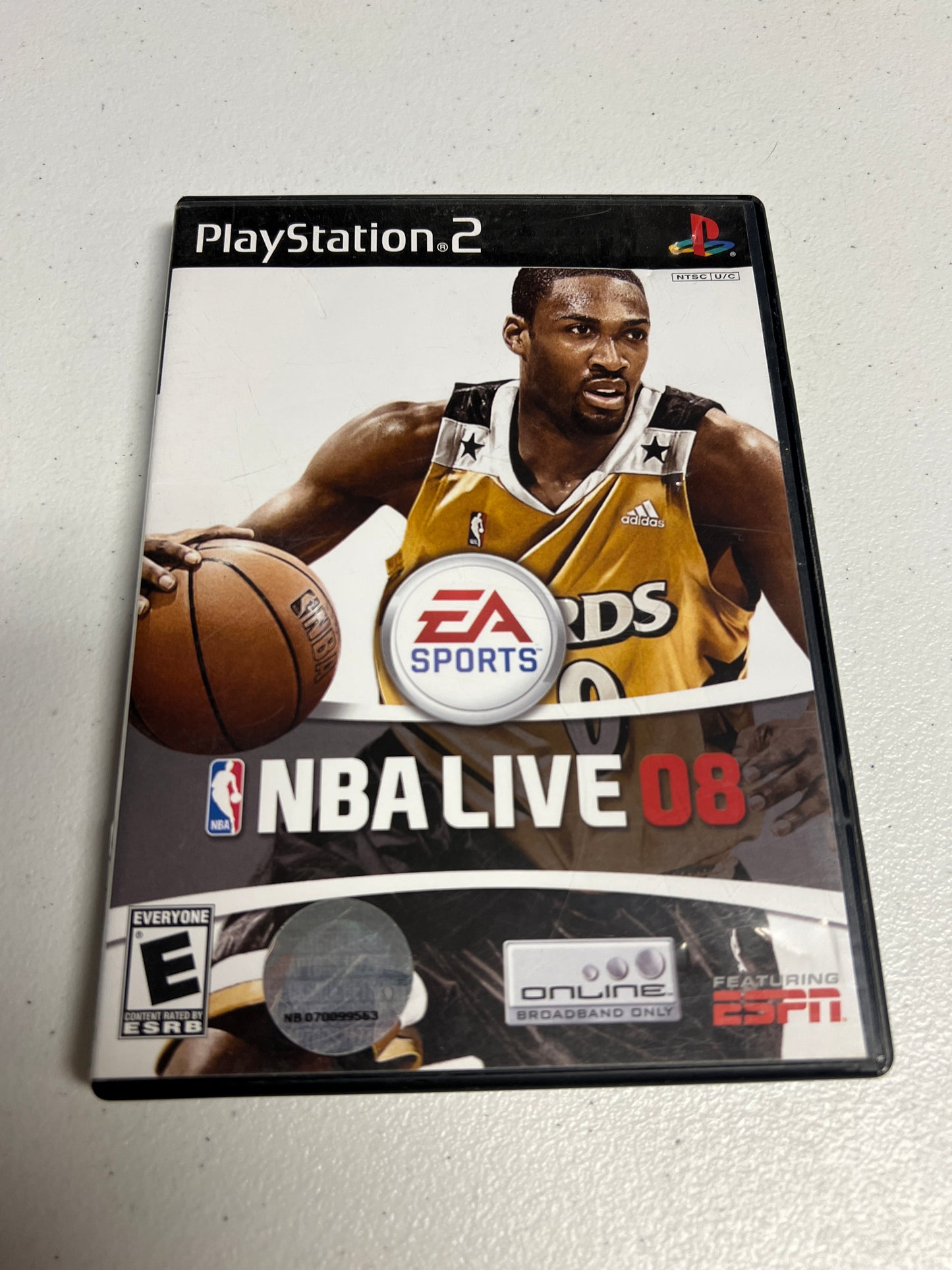 NBA Live 08 PS2
