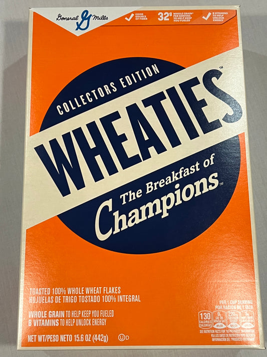 Collectors Edition Wheaties Box