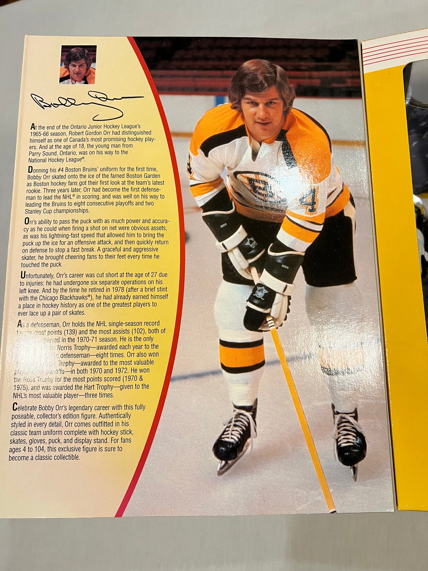 Bobby Orr 1997 Jumbo Starting Lineup