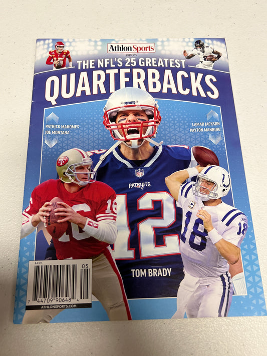 The NFL's 25 Greatest Quarterbacks Magazine