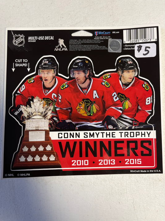 Conn Smythe Trophy Winners Decal