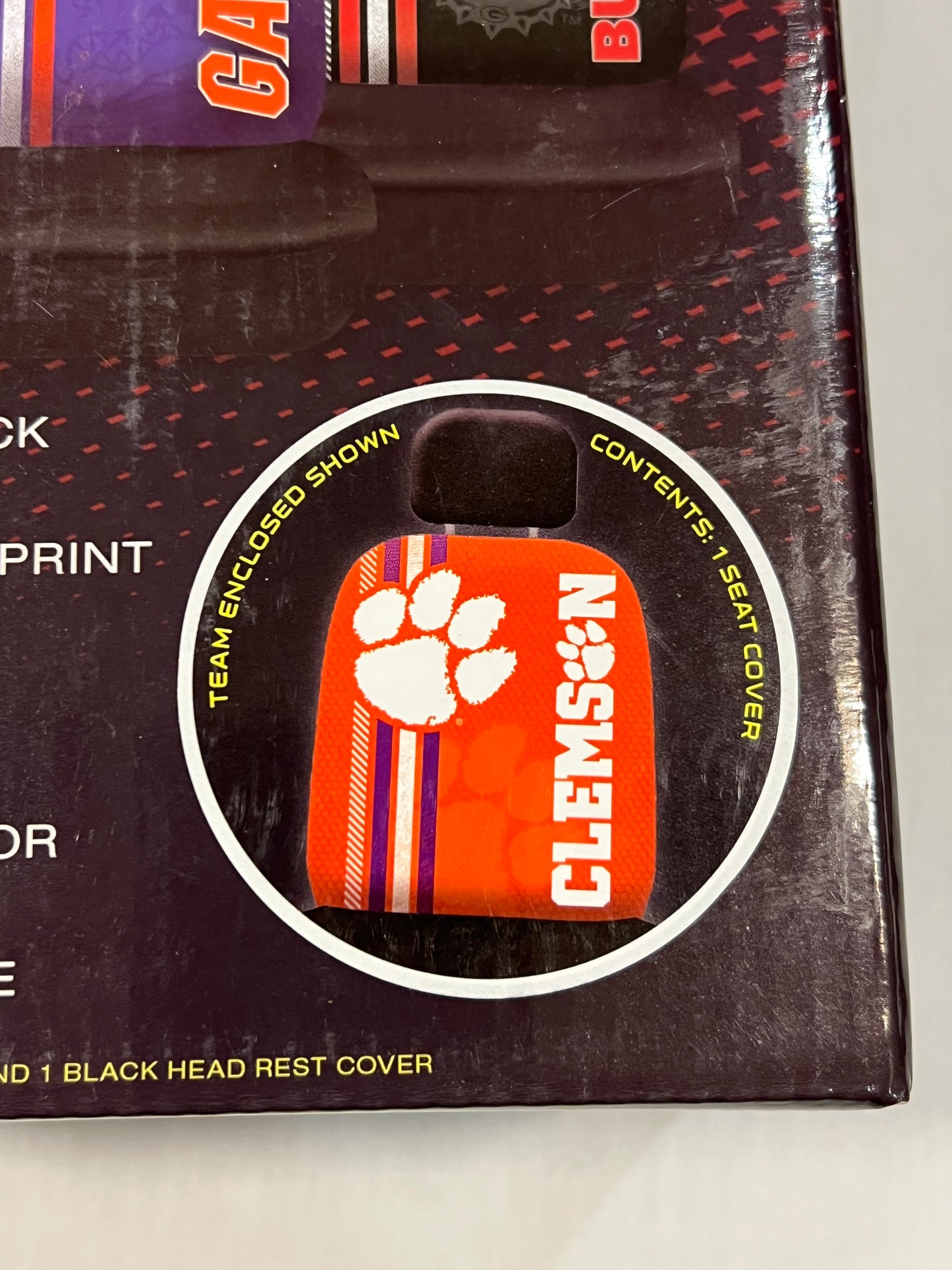 Clemson Tigers Seat Covers
