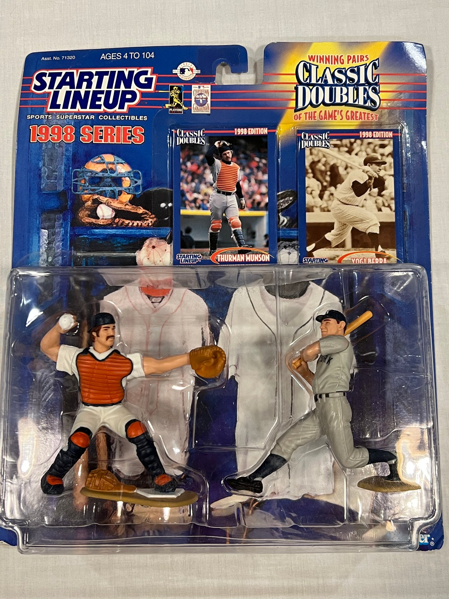 Yogi Berra & Thurman Munson 1998 Staring Lineup