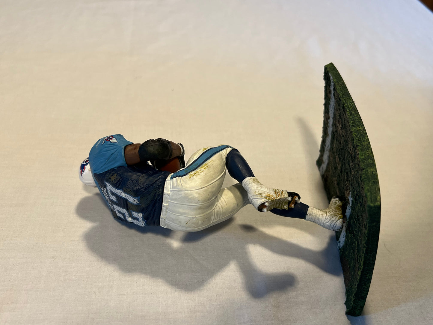 Eddie George Titans NFL Figure w/ Stand