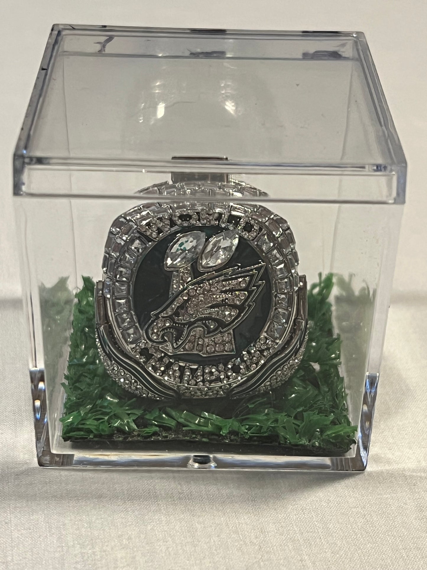 Jalen Hurts Philadelphia Eagles MVP Super Bowl LIX Champions Replica Ring