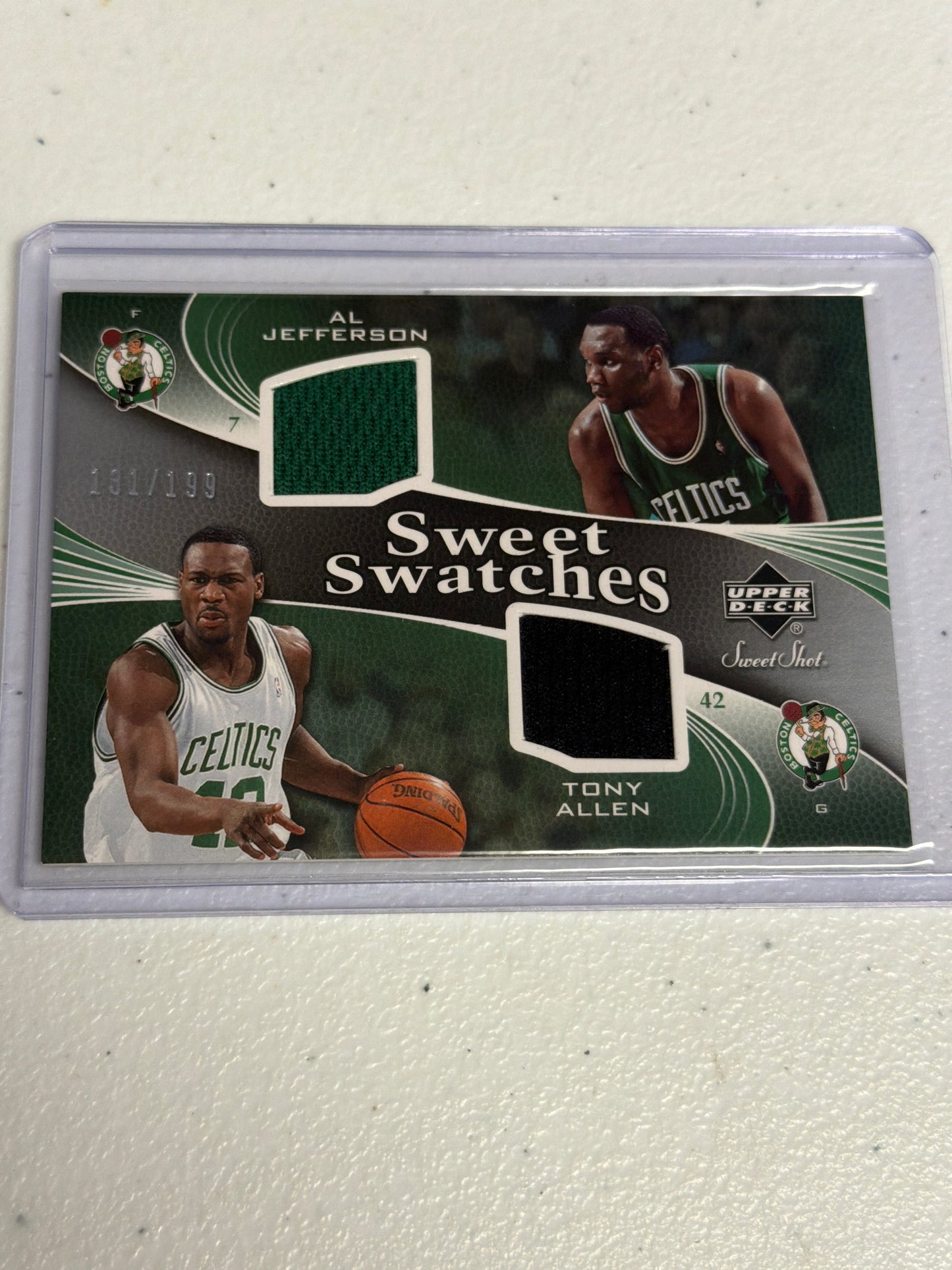Tony Allen & Al Jefferson Sweet Swatches /199