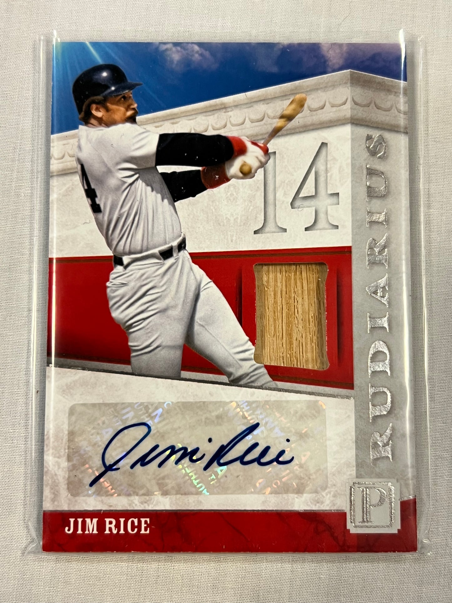 Jim Rice Pantheon Patch Auto /149