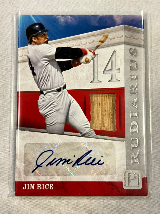 Jim Rice Pantheon Patch Auto /149