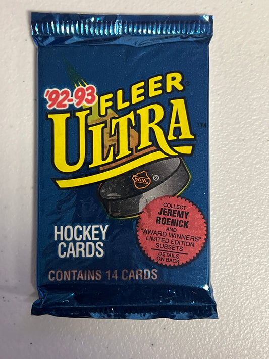 Fleer Ultra NHL 92-93 Single Pack