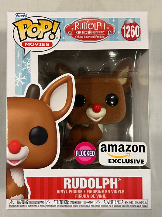Rudolph Flocked Amazon Exclusive