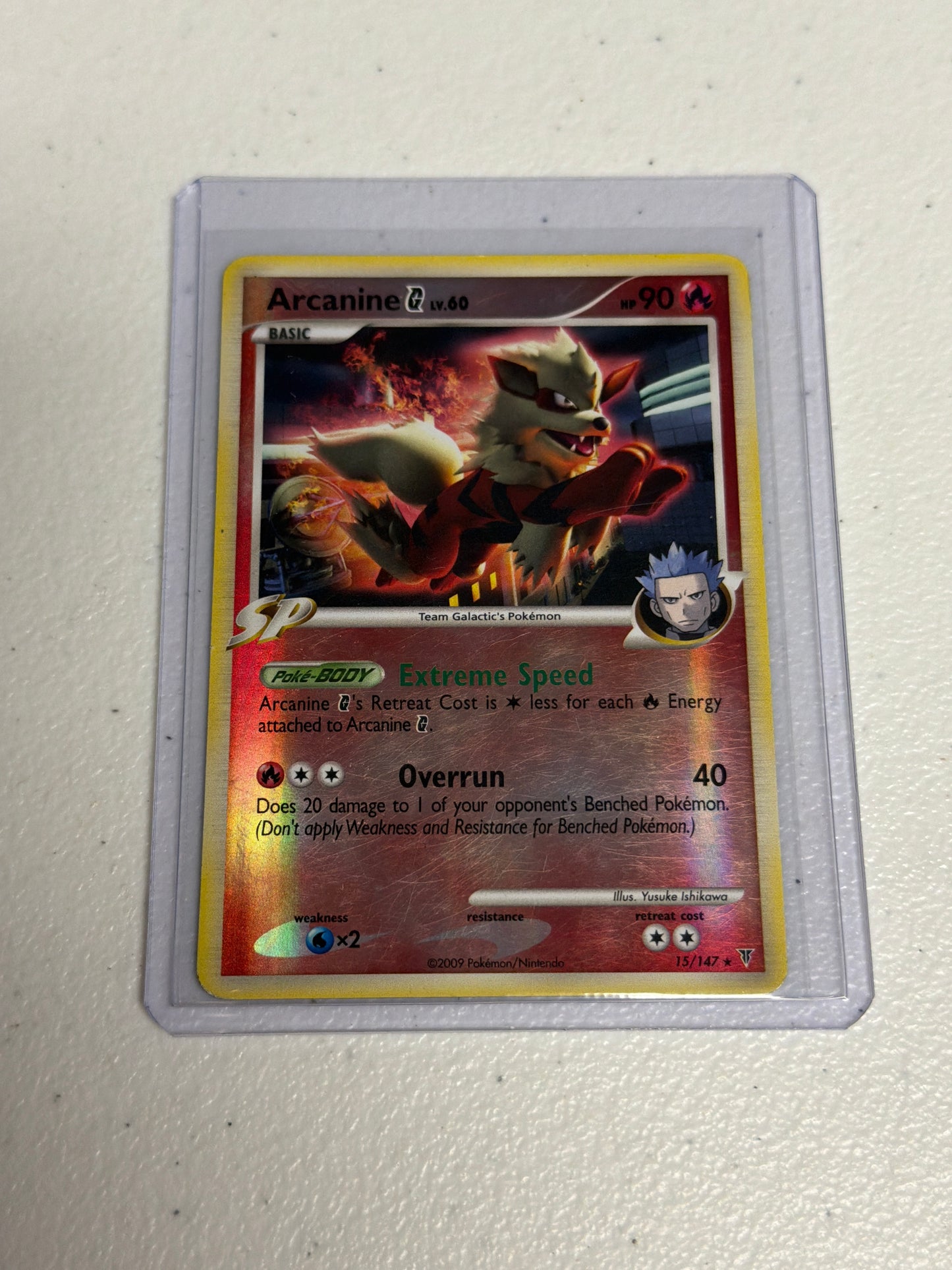 Arcanine LV. 60 Reverse Holo