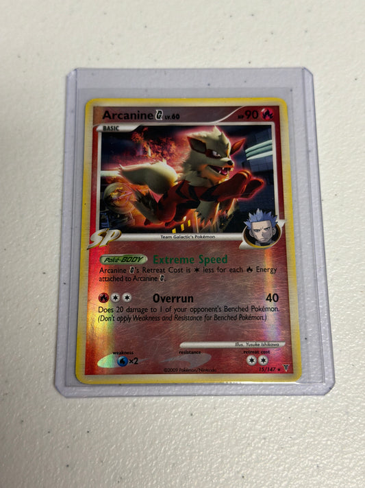Arcanine LV. 60 Reverse Holo