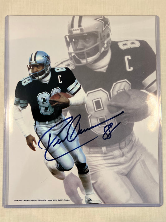 Drew Pearson Autographed Photo