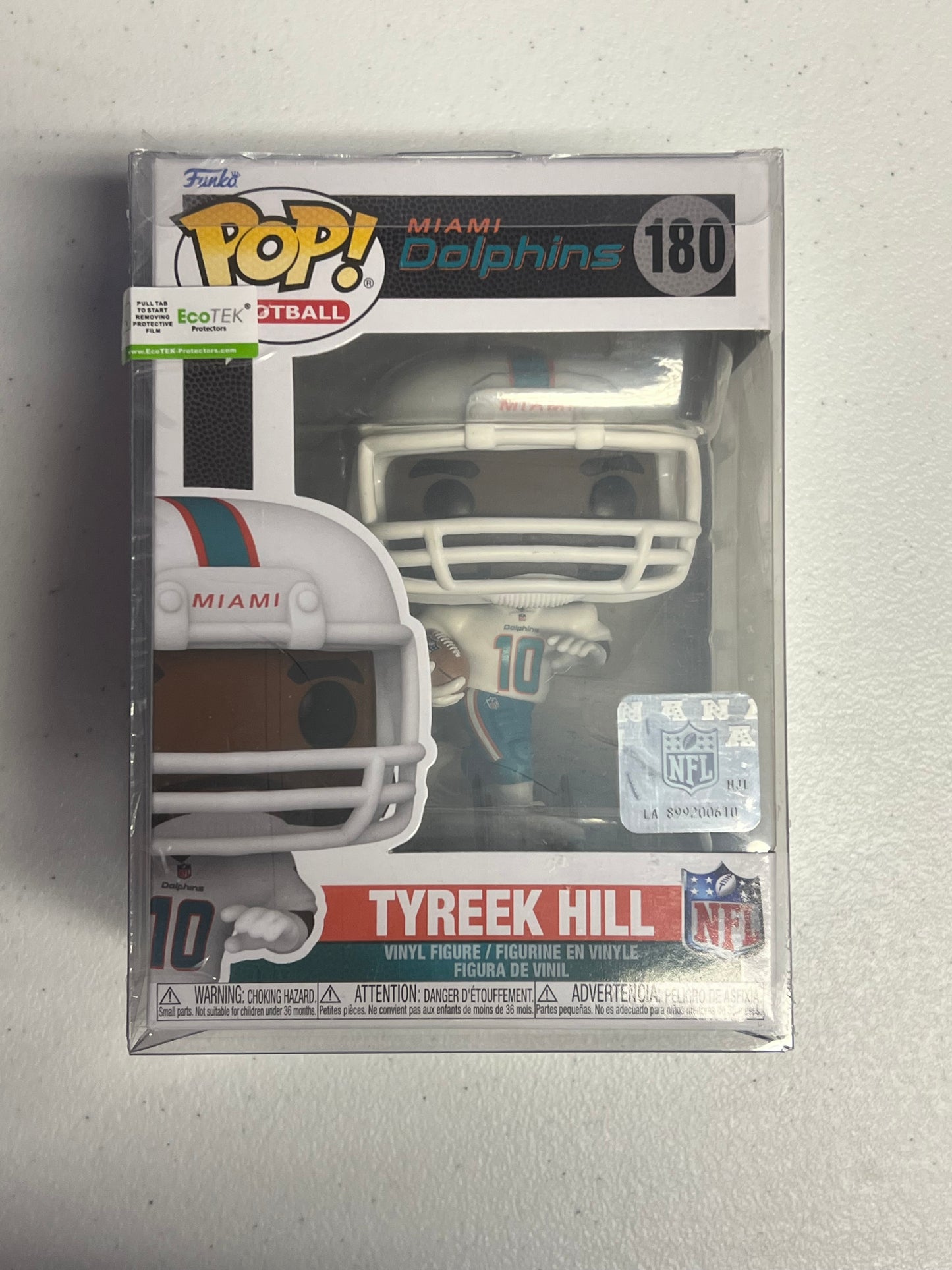Tyreek Hill Dolphins w/ Protector