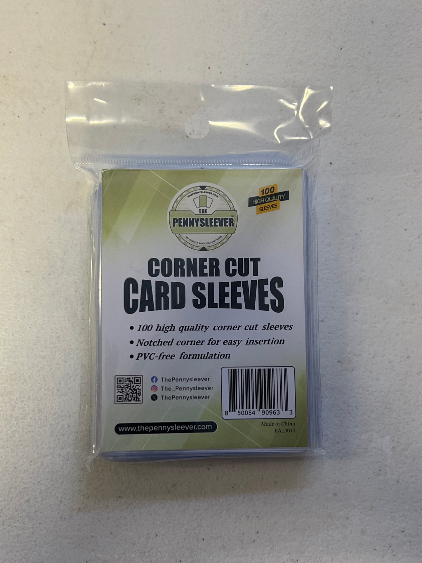 Corner Cut Soft Sleeves