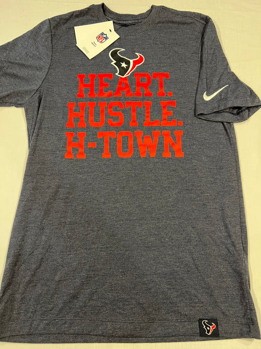 Houston Texans "Heart, Hustle, H-Town" T-Shirt