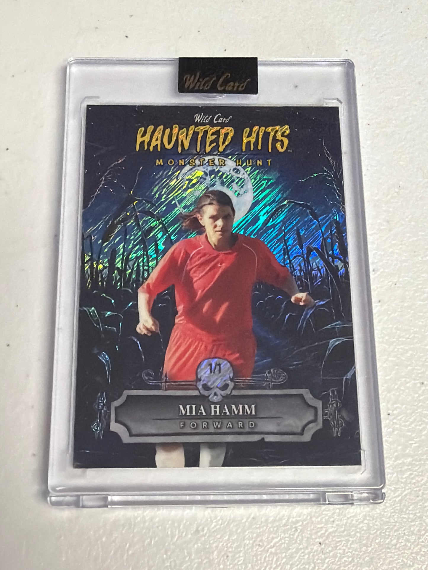 Mia Hamm 1/1 Haunted Hits