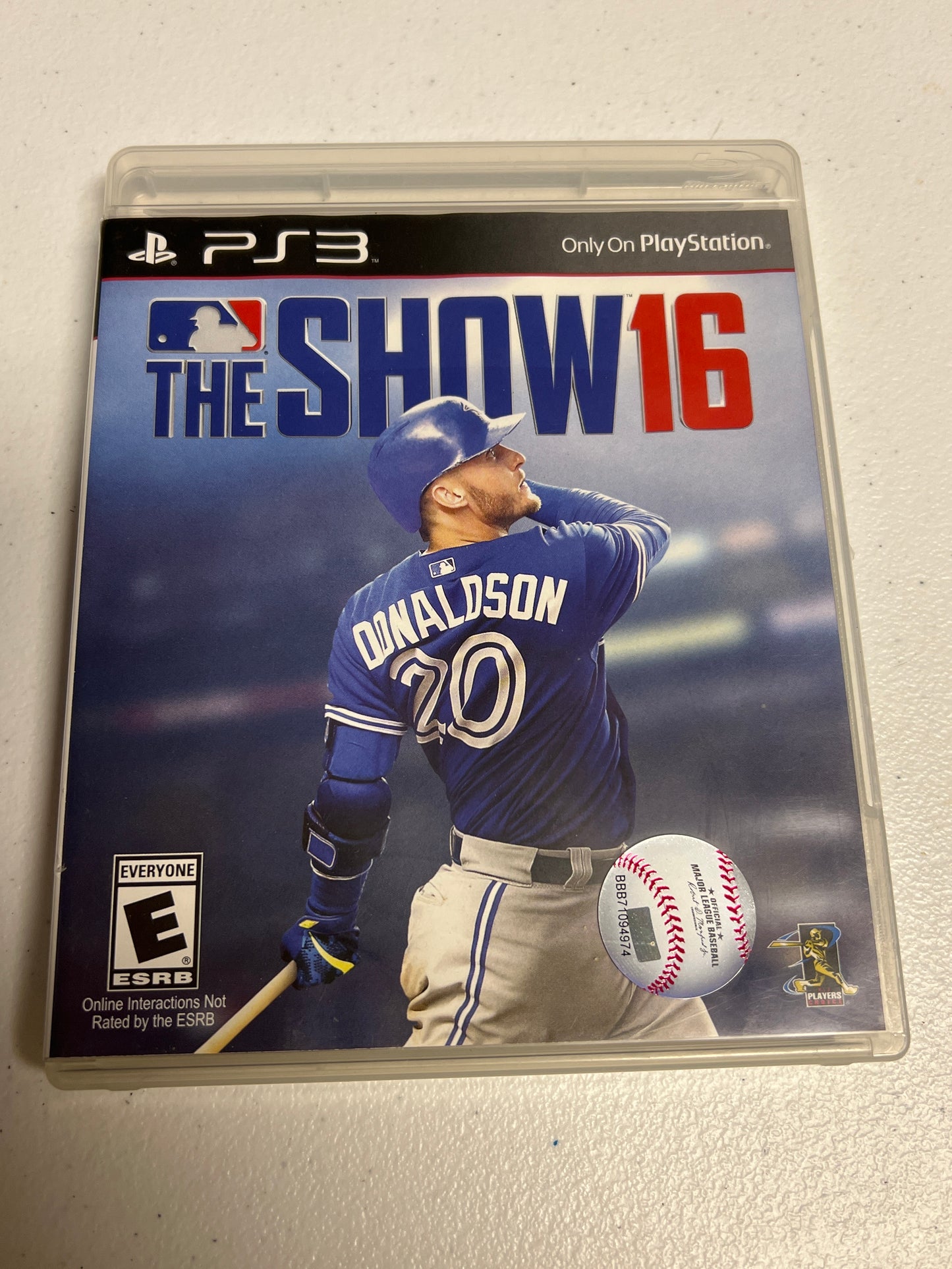 MLB 16 The Show PS3