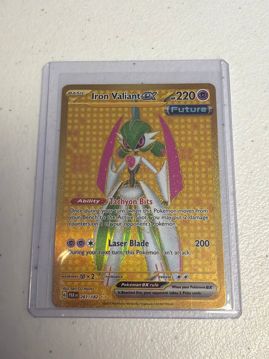 Iron Valiant EX Gold