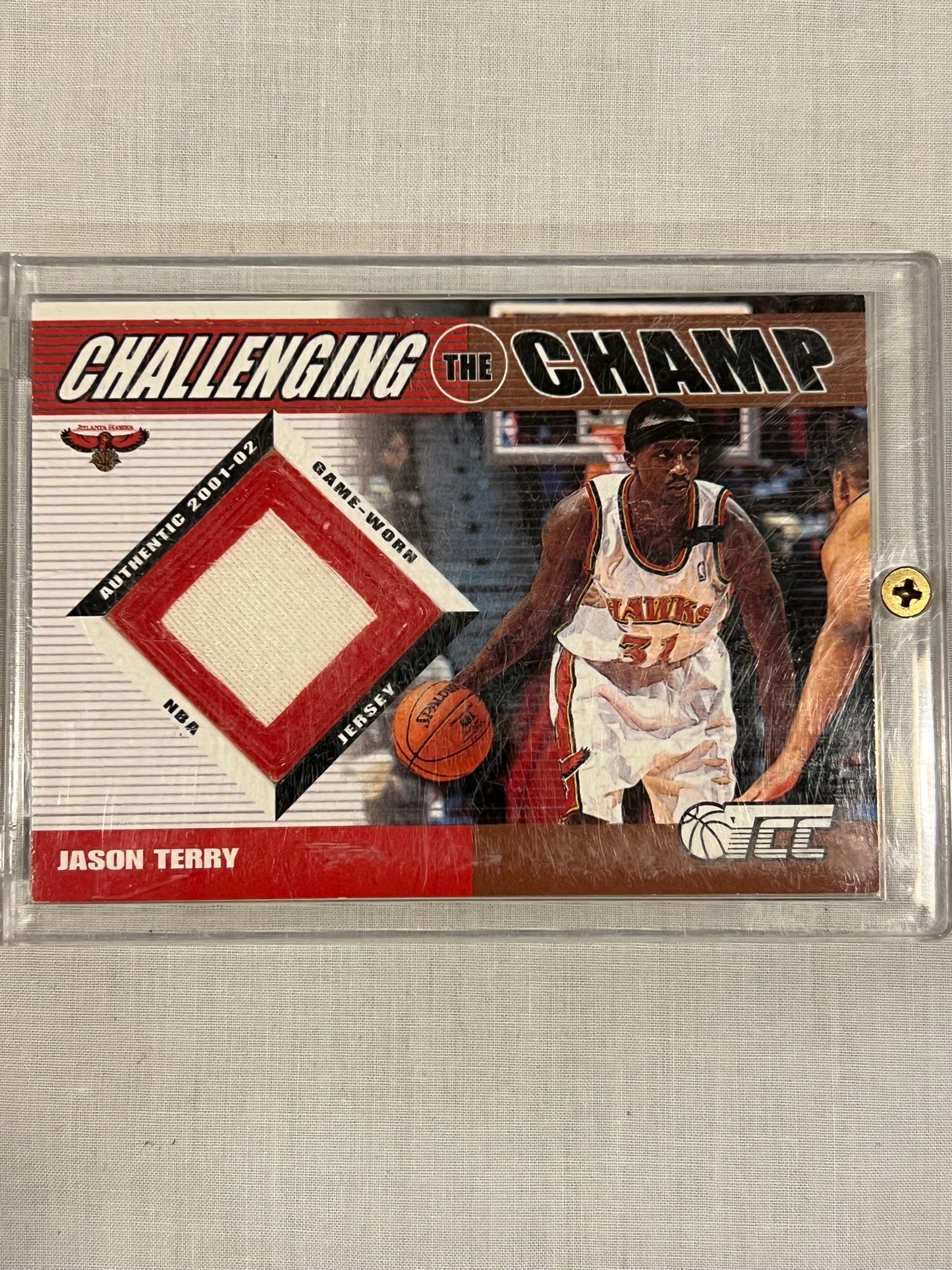 Jason Terry Challenging the Champ Patch