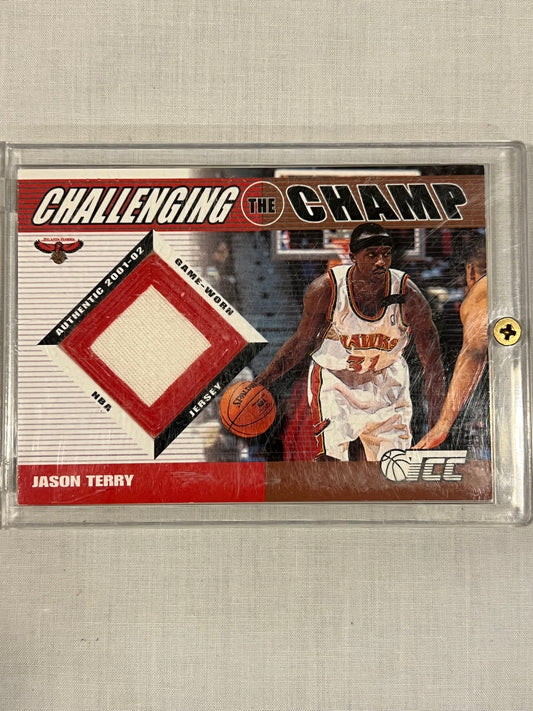 Jason Terry Challenging the Champ Patch