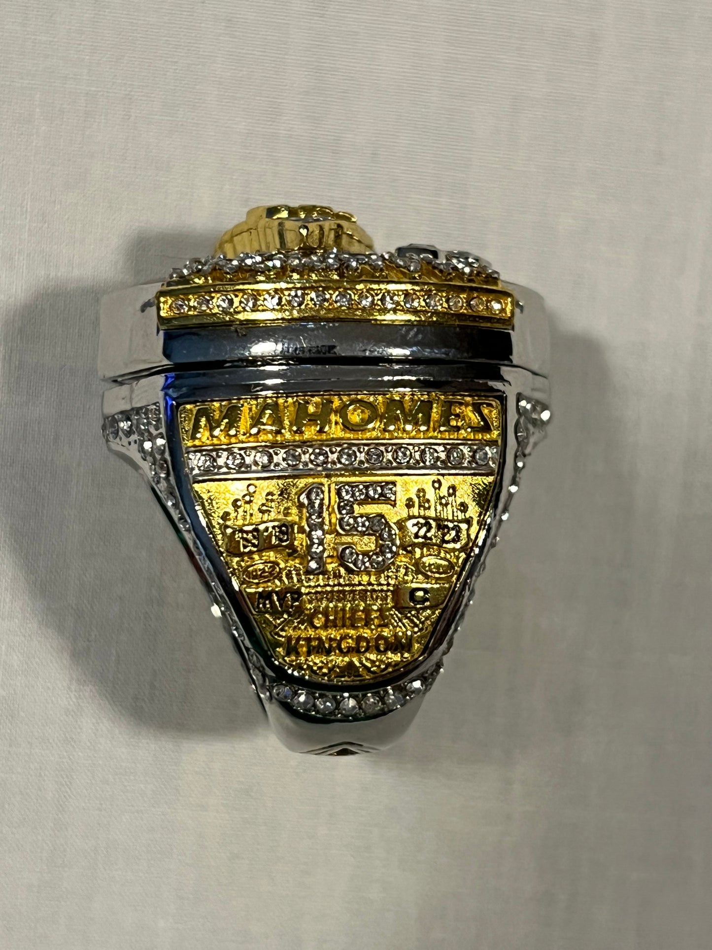 Patrick Mahomes MVP Chiefs Super Bowl LVIII replica ring