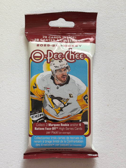 O-Pee-Chee 25-26 NHL Mega Pack