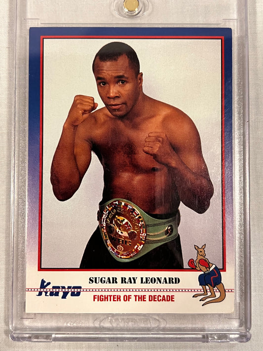Sugar Ray Leonard Fighter of the decade