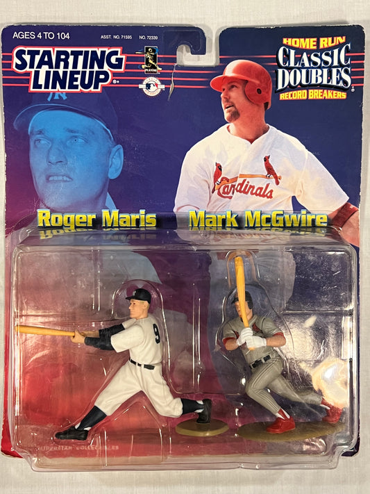 Mark McGuire & Roger Maris 1999 Home Run Starting Lineup