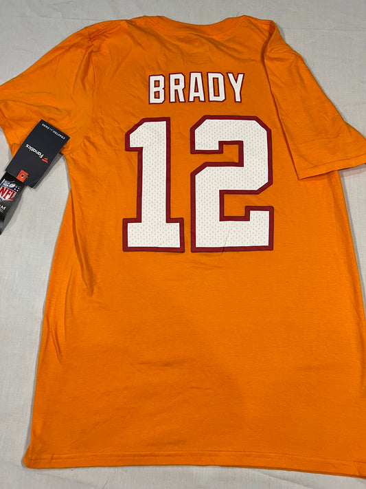 Tom Brady Mens Small Buccaneers Jersey T-Shirt