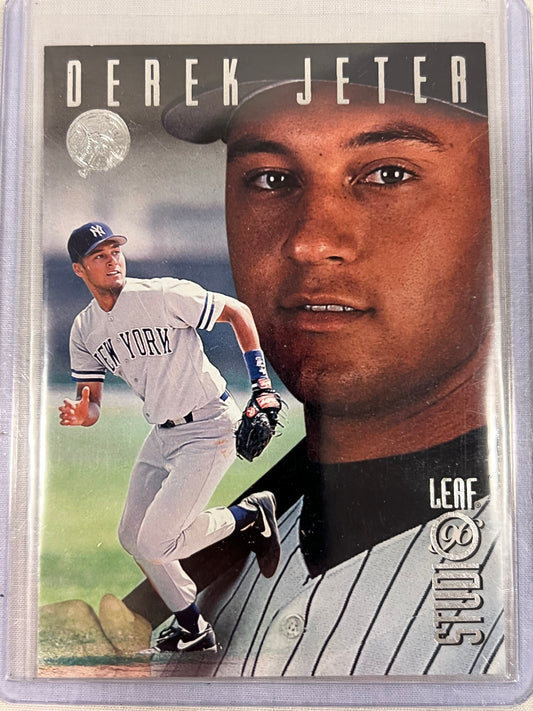 Derek Jeter Leaf Studio Rookie