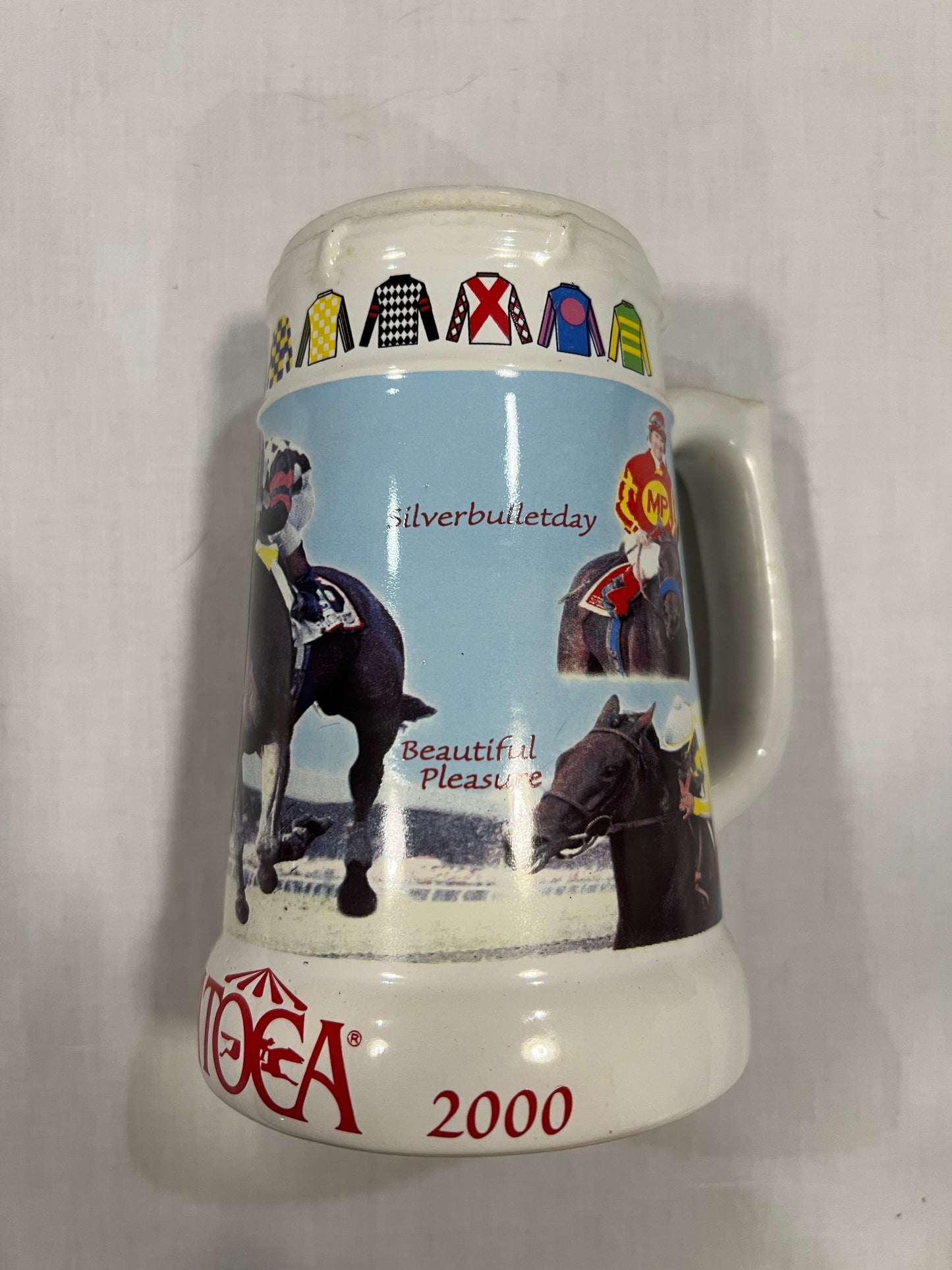 Saratoga 1999 Racetrack Stein