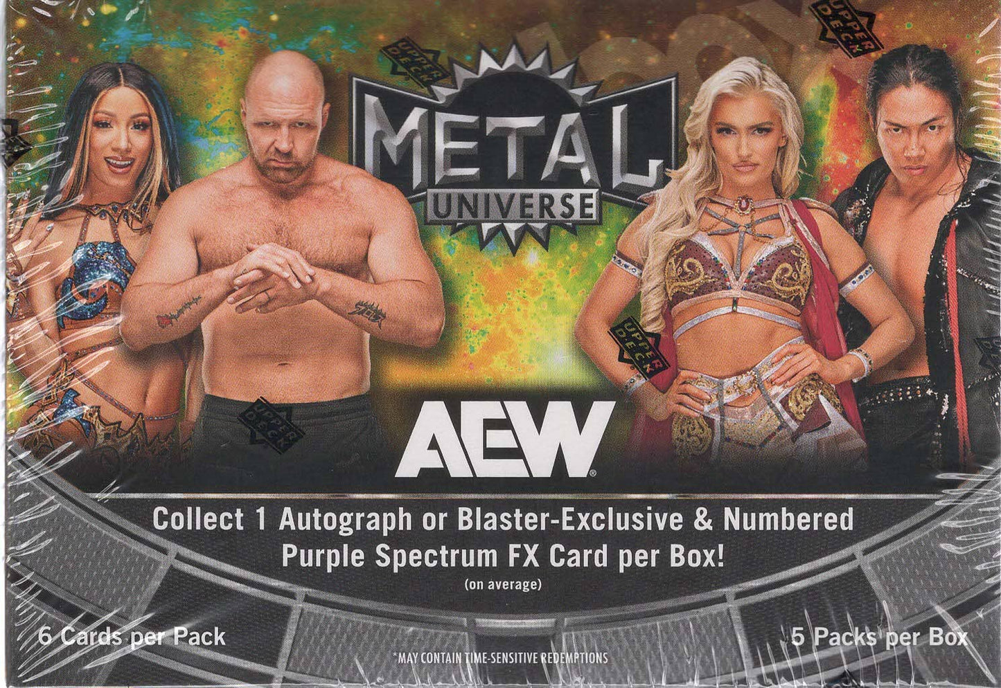 2025 Upper Deck AEW Skybox Metal Universe Wrestling 30ct.
