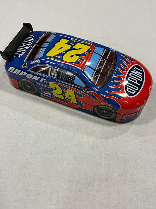 Jeff Gordon Tin Collectible Car with spoiler