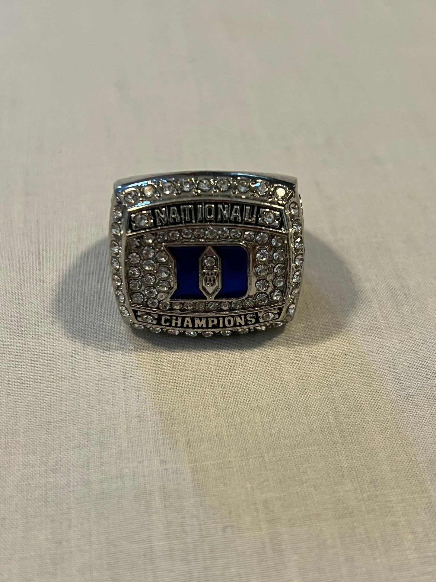Coach K Duke 2010 National Championship Replica Ring