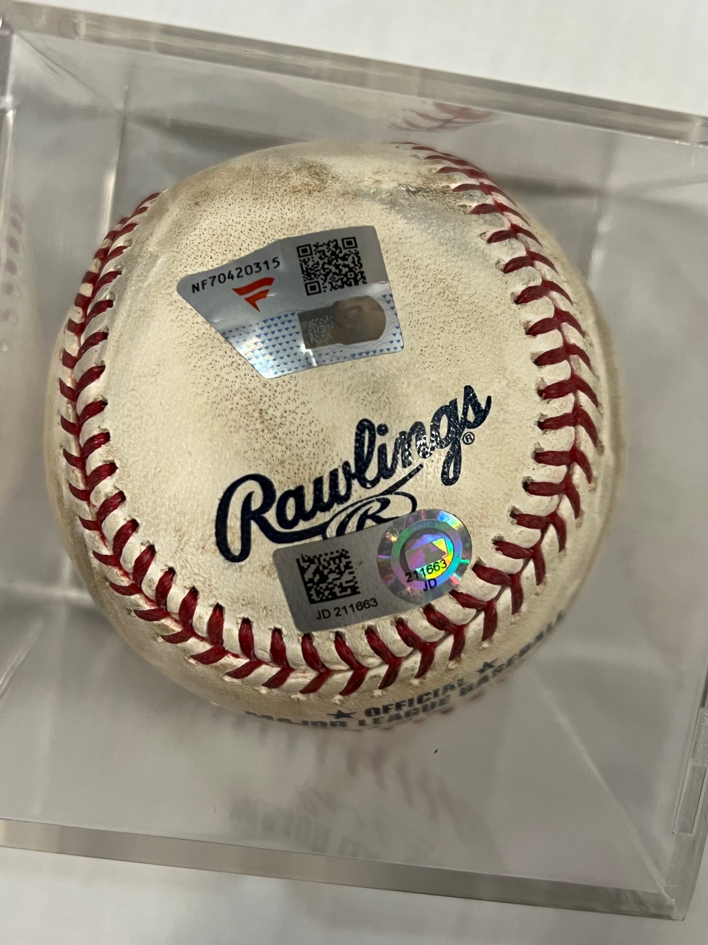 New York Yankees Official 2019 Game Used Baseball