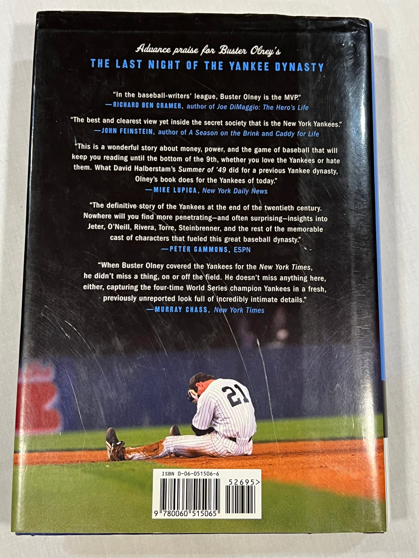 New York Yankees Last Night of the Dynasty Hardcover