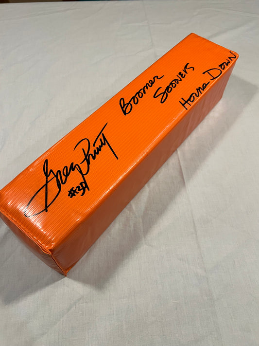 Greg Pruitt Signed Pylon