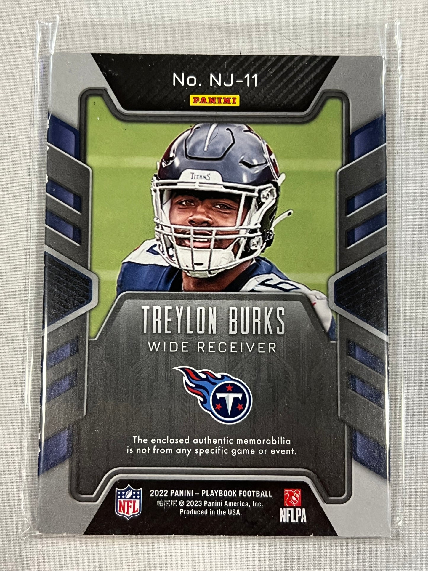 Treylon Burks Nexus Rookie Patch /99