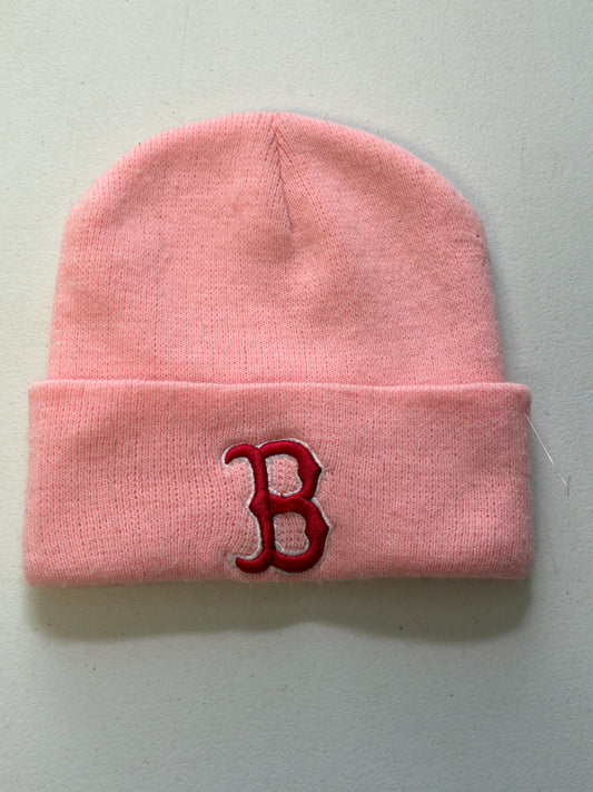 Boston Red Sox Pink Winter Hat