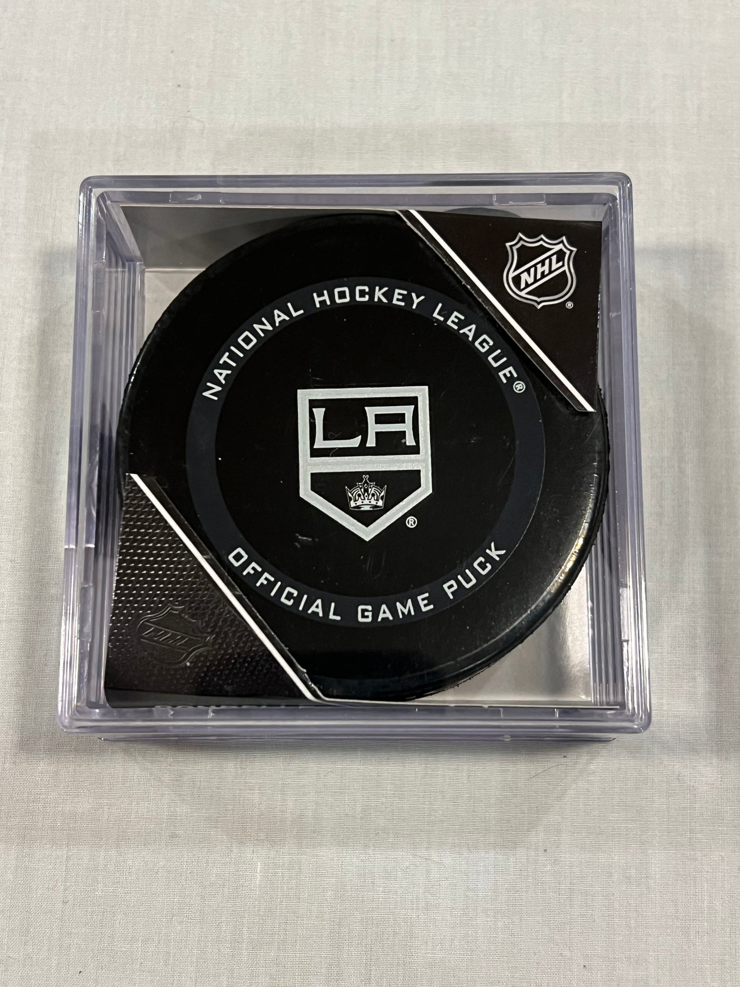 LA Kings Official Game Used Puck
