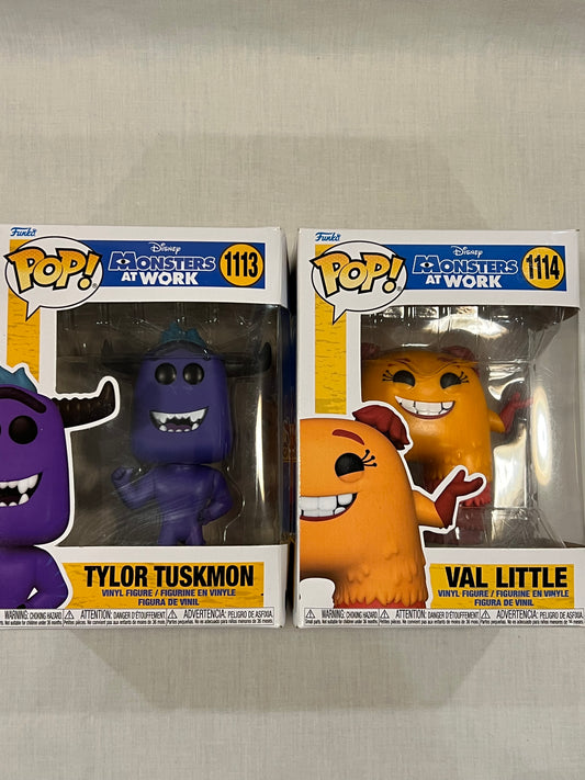 Val Little & Tylor Tuskmon Monsters at Work Set
