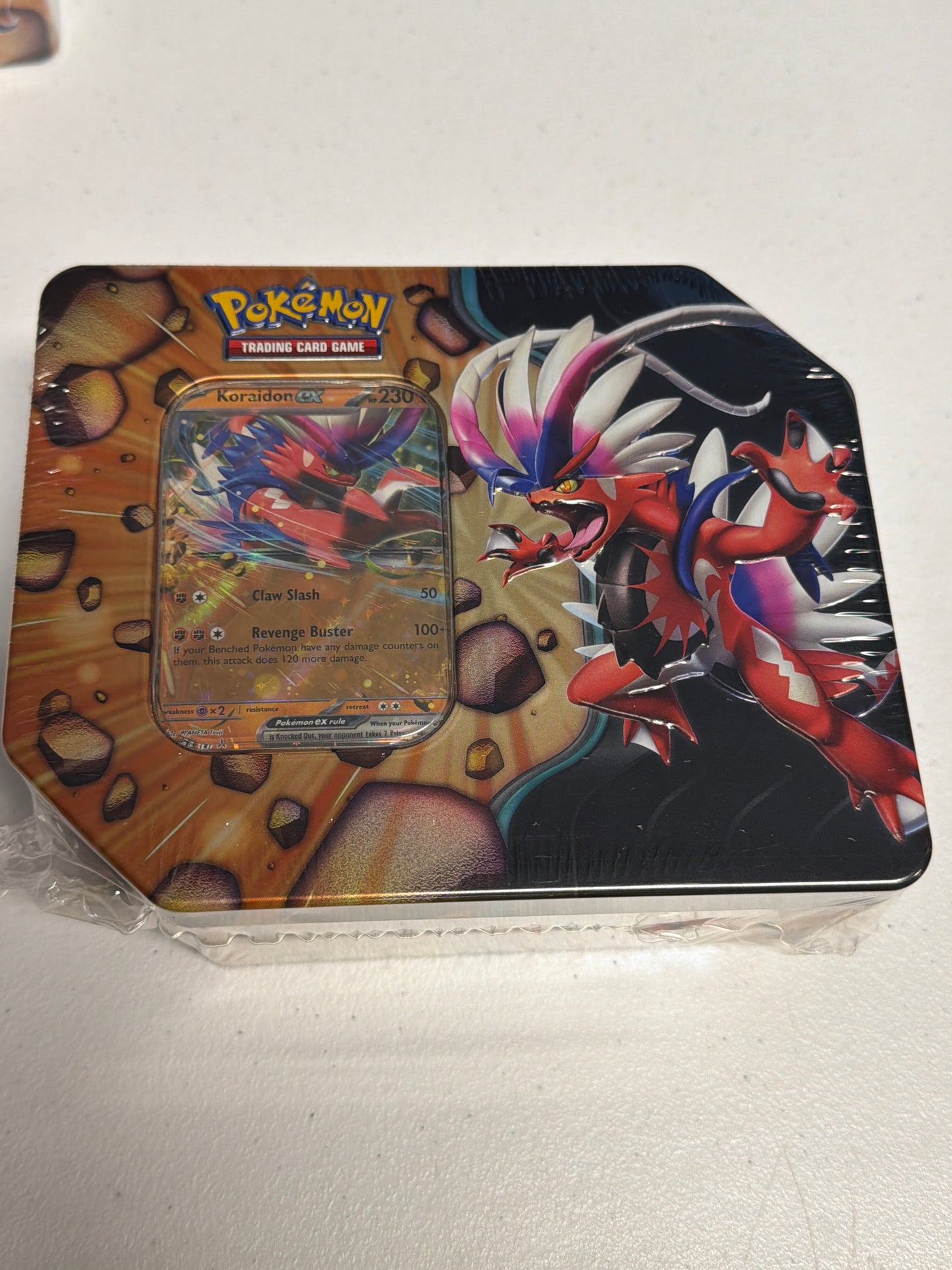 Koraidon EX Tin