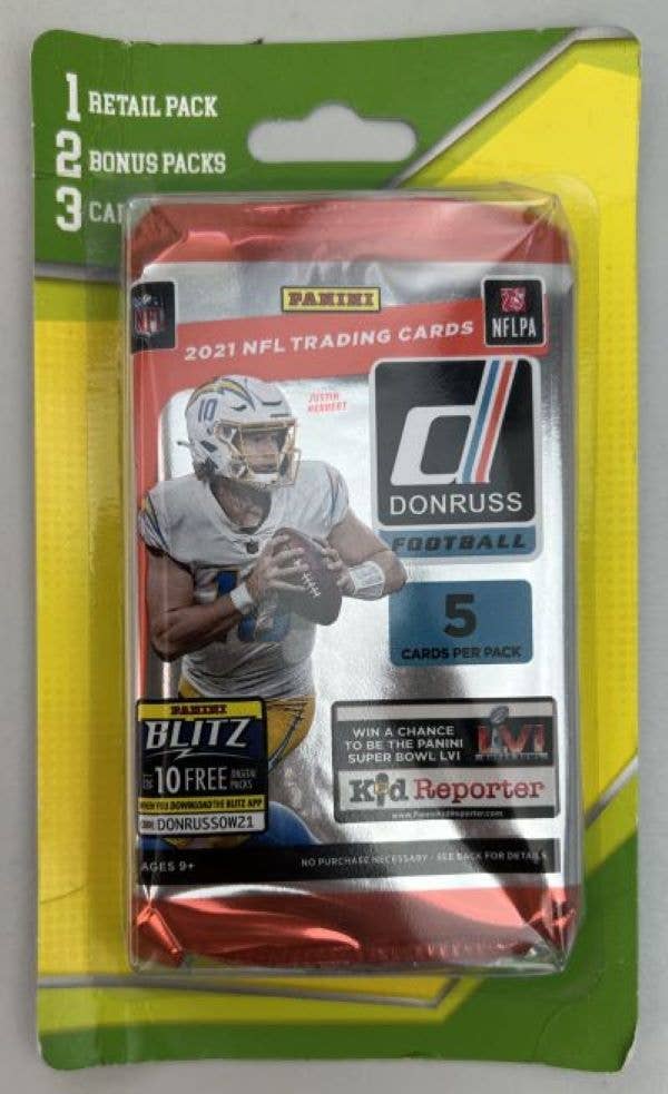 2022 Panini NFL Football MJH Exclusive Blister Pack
