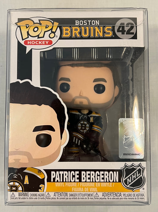Patrice Bergeron w/ protective case
