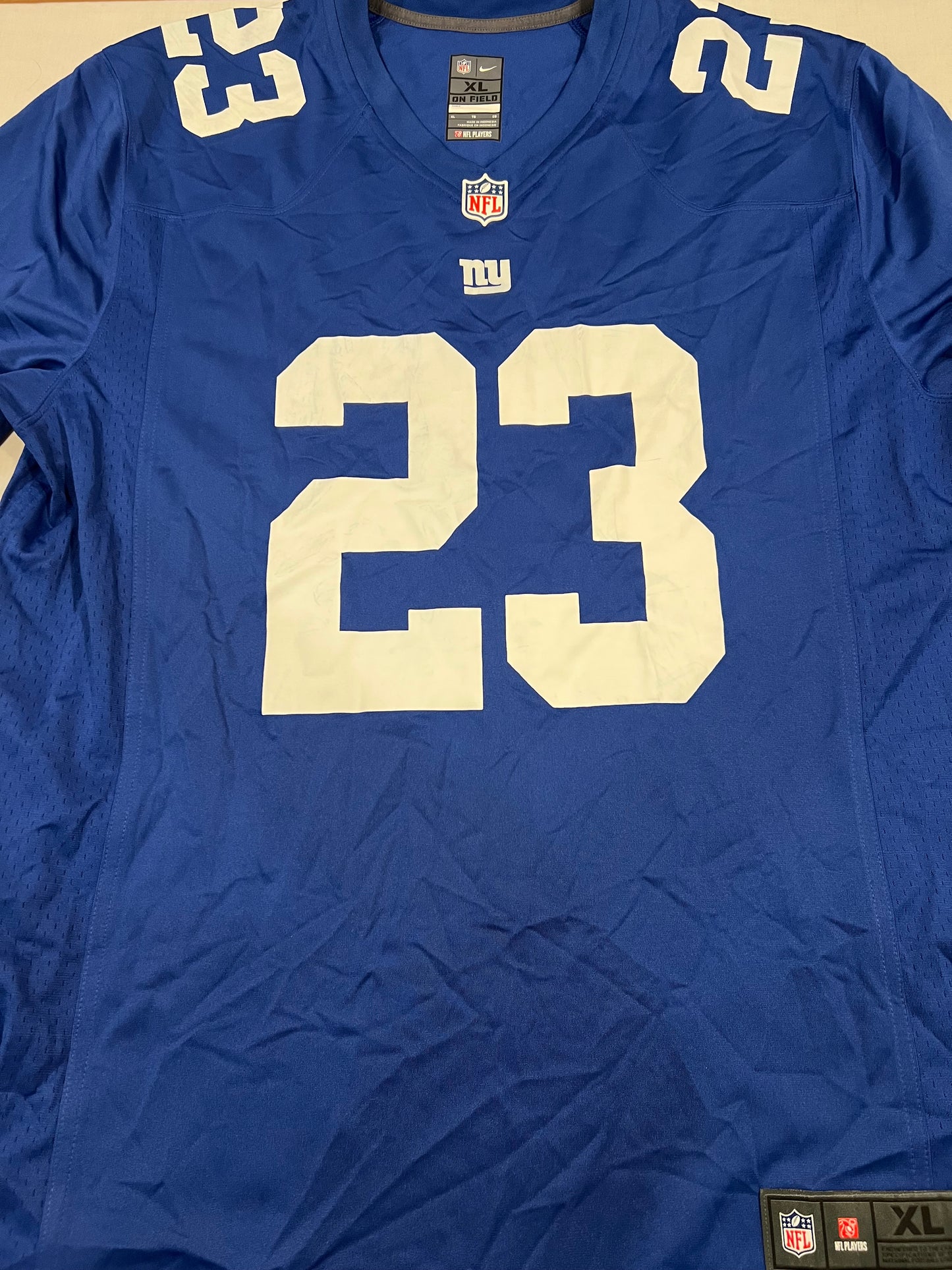 Gary Brightwell NY Giants Mens XL Jersey